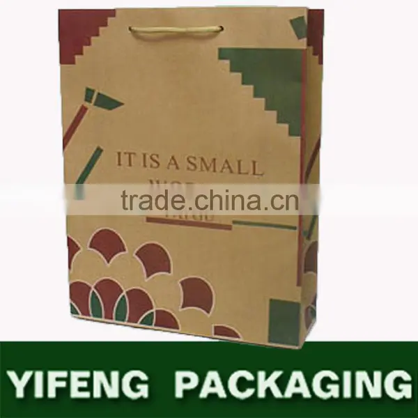 2016 Personalized Cheap Custom Brown Kraft Paper Gift Box photo-4