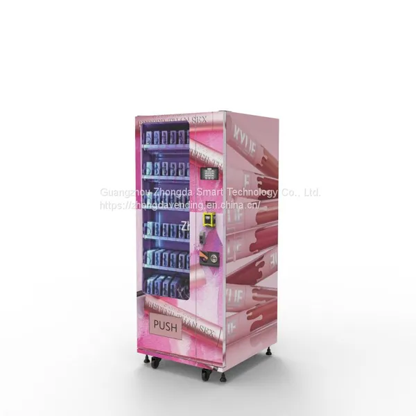 Automatic Customer ID Card Reader Vending Machine For Nail Polish and Lashes Cosmetic Products photo-4