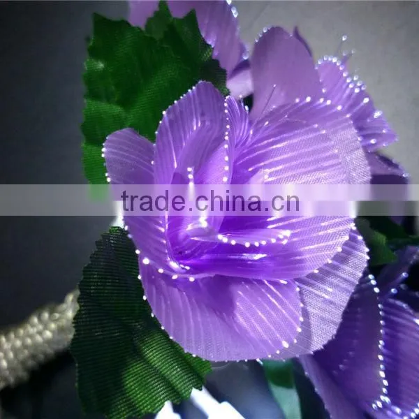 Led Optical Fiber Flower Battery Lights for Christmas ,party Decorate photo-3