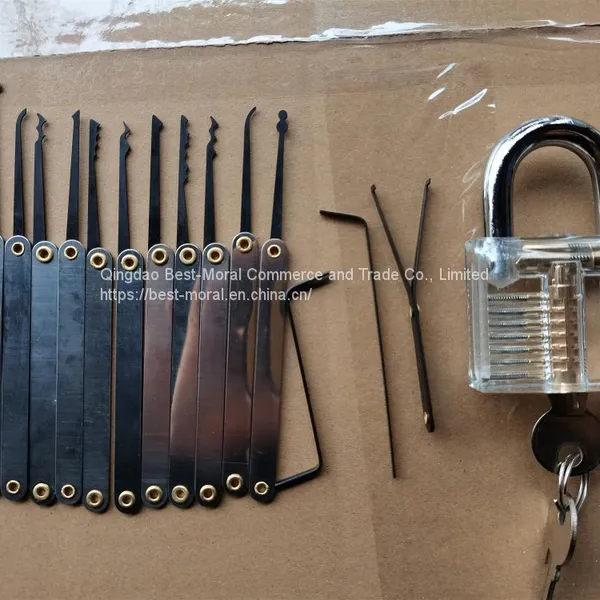 Wholesale 30pcs locksmith lock picking set lock pick set lockpicking tools lock pick set padlock