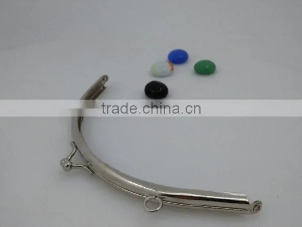 Sliver Double Metal Coin Purse Clip photo-2