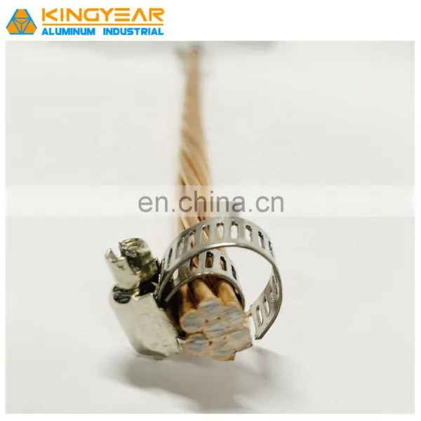 CCS Copper Clad Steel Wire Strand Conductor ASTM B228 for High Frequency Coaxial Cables photo-3