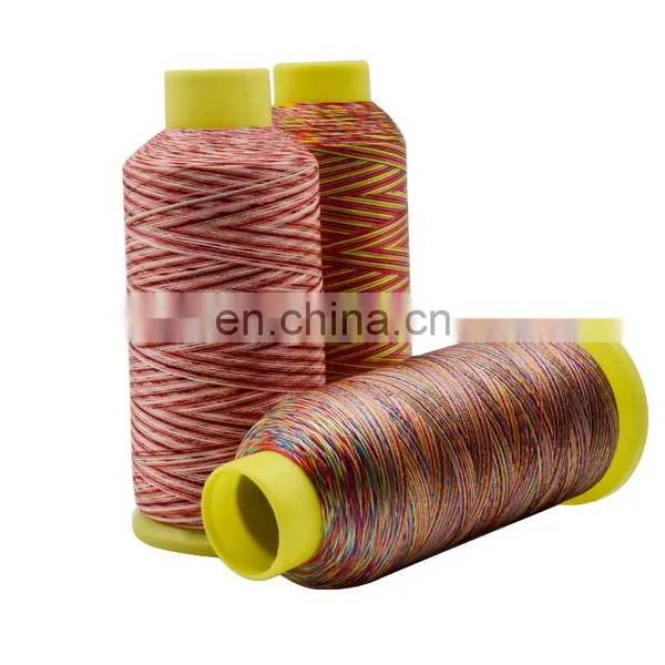 Rainbow Thread Embroidery 150D/2 100% Polyester Embroidery Rainbow Thread photo-5
