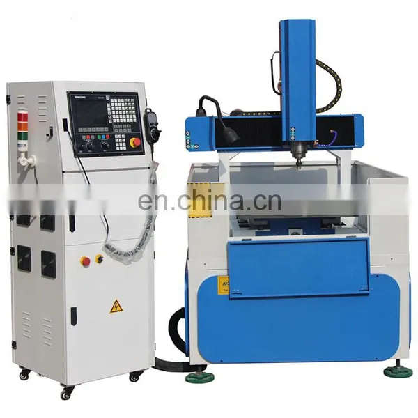 SENKE 2022 Factory Hot Sale CNC Router Half Cover 3D Wood Carving CNC Router MINI Metal CNC Milling photo-3
