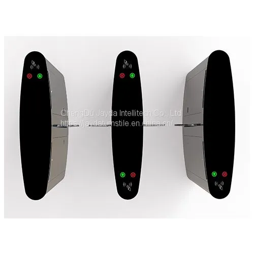 Retractable Barrier Wing Optical Turnstile/ Automatic Flap Turnstile Gate/ Flap Gate Optical Turnstile photo-2