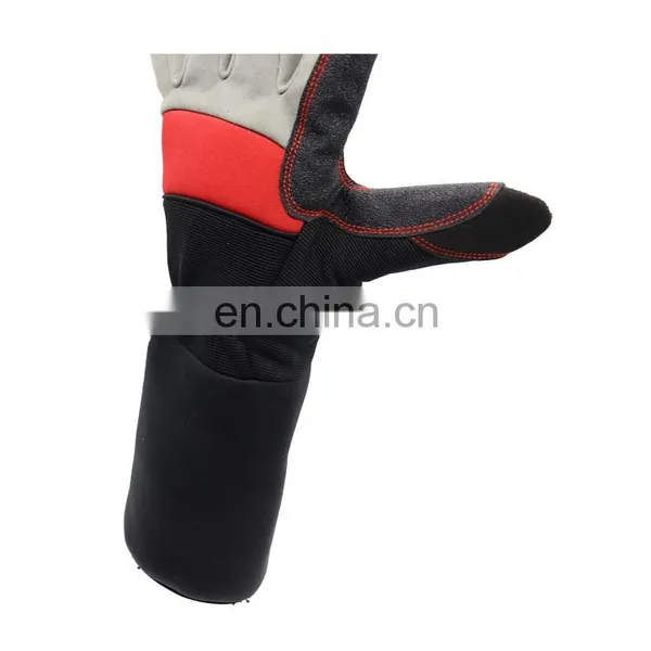 Leather Boxe Gloves Real Leather Boxe Gloves Cow Split Leather Gloves photo-3
