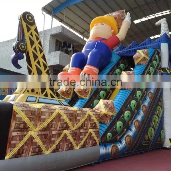 2015 Newest PVC Tarpualin Inflatable Water Slides Handling Children Theme Water Slider photo-2