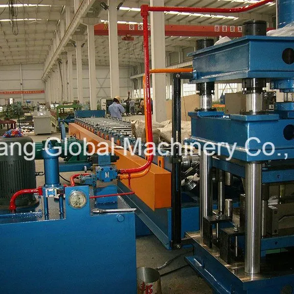 Customized Galvanized High Speed Electric Panel Roll Forming Making Equipment photo-4