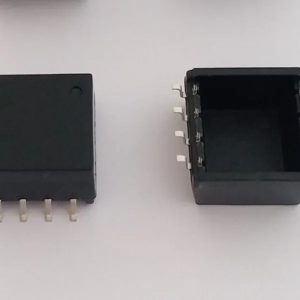 Inductor Housing, 8PIN Common Mode Inductor Housing, Integrated Electrical SMD Housing, Plastic Packaging Housing. WH-9100 Material+C5191 Copper Terminal. Good High Temperature Resistance and Easy Welding. photo-3