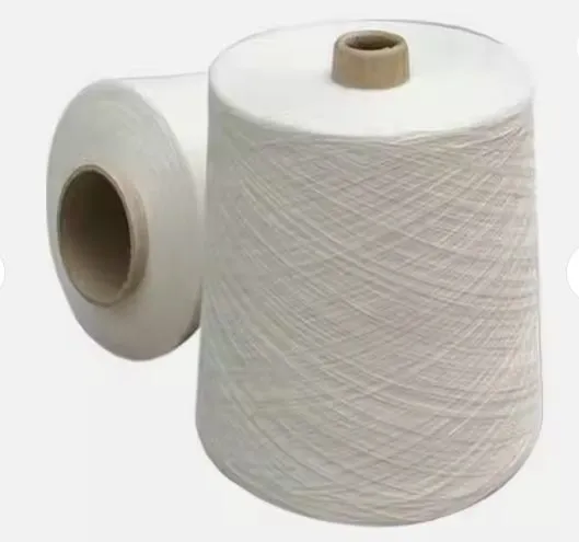 100% Cotton Yarn, Carded Cotton Yarn for Knitting or Weaving Combed Cotton Grey Yarn photo-4