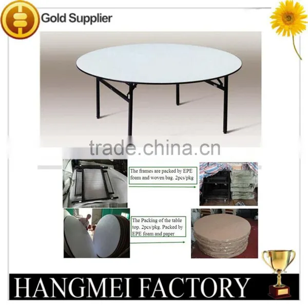 Hotel Round PVC Folding Table for Banquet photo-5