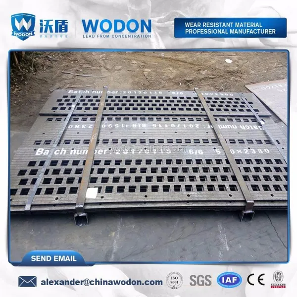 Mining Service High Wear Resistant Abrasion Steel Plate Vibrating Screen photo-5
