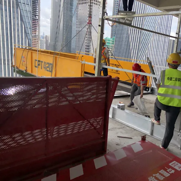 Retractable Loading and Unloading Platform for Material Transport Superdeck photo-2