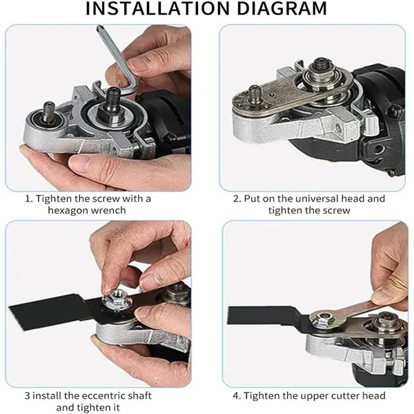 Angle Grinder Universal Woodworking Tools Starlock Sawblades photo-5
