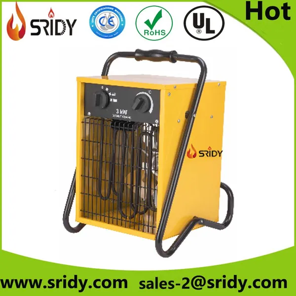 (BH-30C)Good Stainless Steel Heating Tube 5000w Industrial Greenhouse Electric Fan Heater