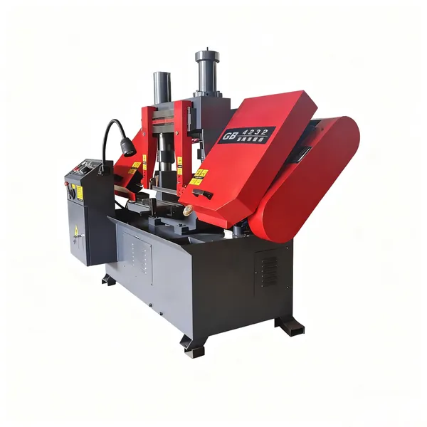 the Capital of Machine Tools, Semi-automatic Horizontal Metal Band Saw Machine Gb4232, Cnc Band Saw Machine, Rebar Saw, Scissor Saw photo-2