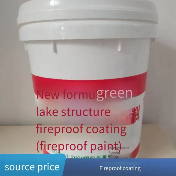 Water-based Industrial Paint, Metal Anti-rust Paint, Fireproof Paint for Indoor and Outdoor Steel Structure Fireproof Coating Construction photo-2