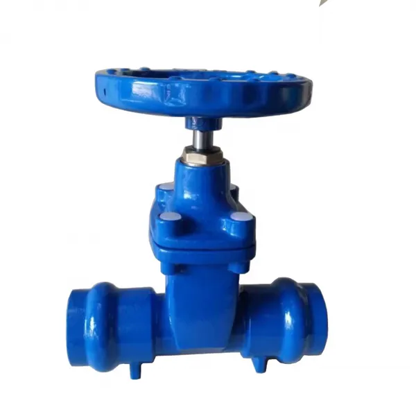Manufactured Cast Iron Ductile Iron DN200 Socket Soft Seal Gate Valve PN10/16 Grooved End Socket Gate Valve photo-4