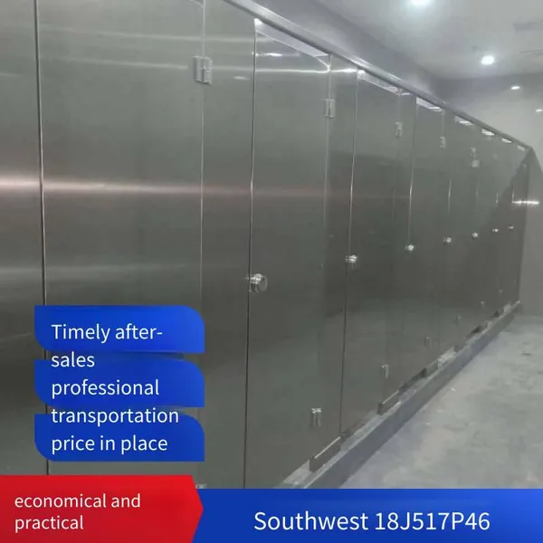 Wood-grained Partitions for Public Restrooms and Toilets. Customizable 18mm - 36mm Waterproof Anti-bet Panels With Aluminum Honeycomb for Panzhihua South High-speed Railway Station photo-5