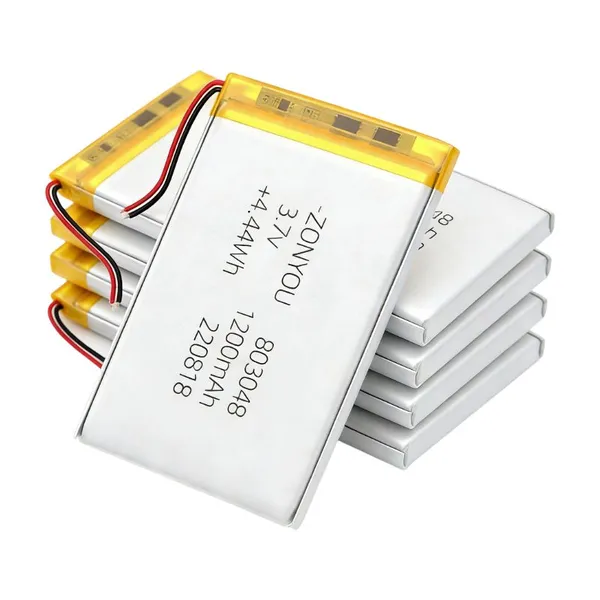 Factory Direct Sale 1200mAh Pouch Cell 803048 Lithium Polymer Battery 3.7V for Electronic Tools photo-5