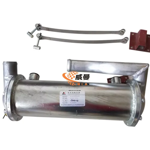 SDLG Original Transmission Oil Radiator 4120000098 Spare Parts for LG936L/LG956L/LG958L Wheel Loader photo-2