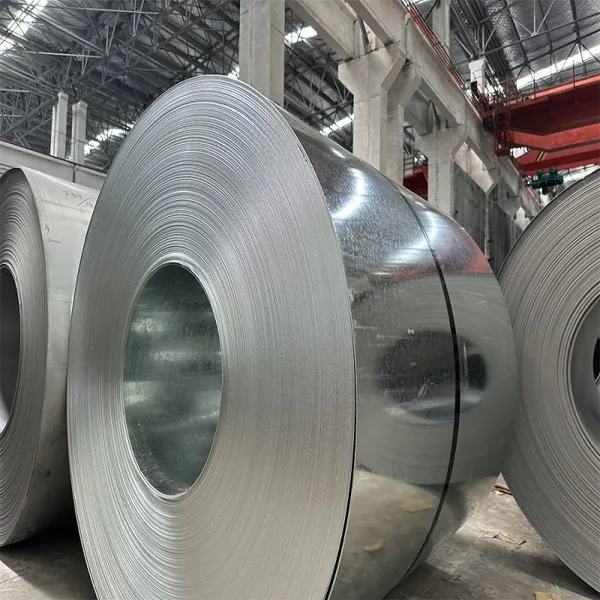 Hot Dipped Galvanized Steel Coils Z275G Slightly Oiled Mid Hard Zero Spangle Cold Rolled ISO 9001 Certified Skin Pass JIS photo-5