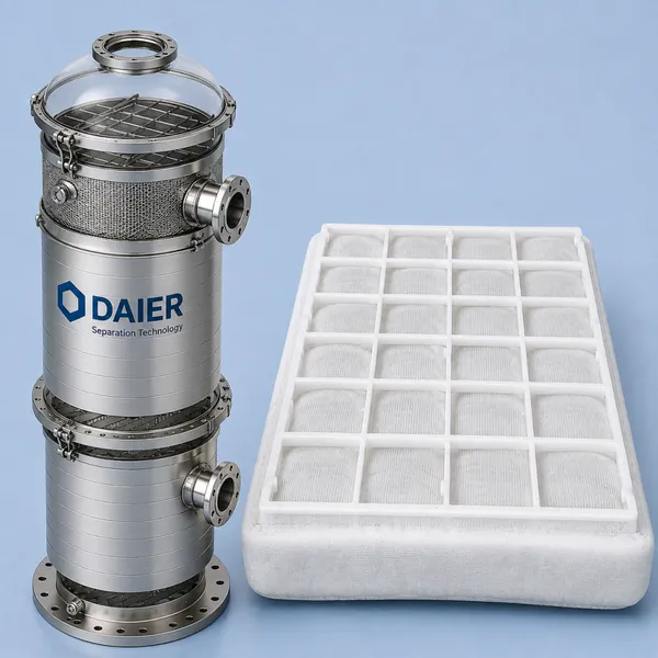 PP Plastic Mist Eliminator Corrosion Resistant Demister for Scrubber Towers