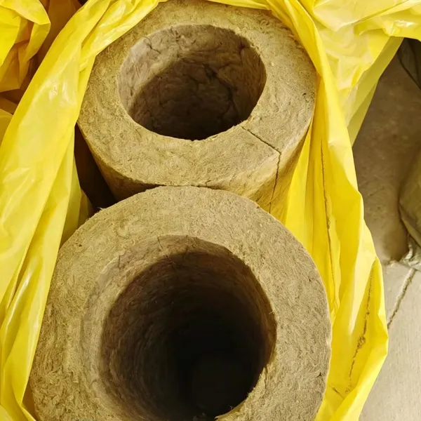 Rock Wool Pipe Insulation Mineral Wool Pipe Section for HVAC Industrial and Building Pipes photo-5