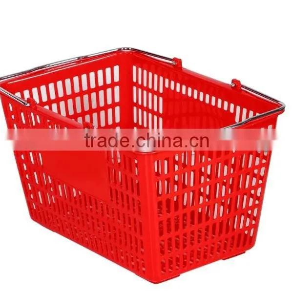 JIABAO metal supermarket shopping basket