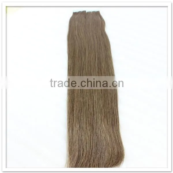 Light Brown Brazilian Hair London Tape Hair Extensions photo-3