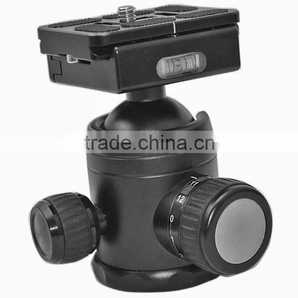 Professional Tripod Ball Head Tripod Mount Adapter Photography Head With Quick Release Plate for Camera Slider Dolly Track photo-5