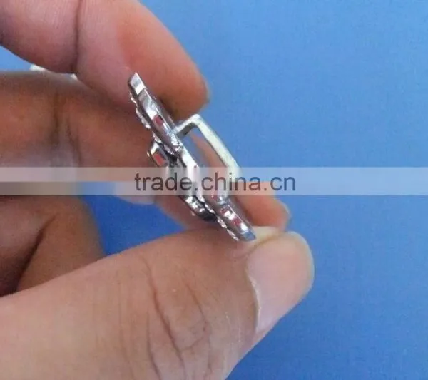 Compet Produce Fashion Diy Bracelet Big Slide Flower Charms With Rhinestones photo-4