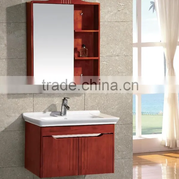 Modern bathroom furniture solid wood bathroom vanity bath cabinet(EAST-28039)