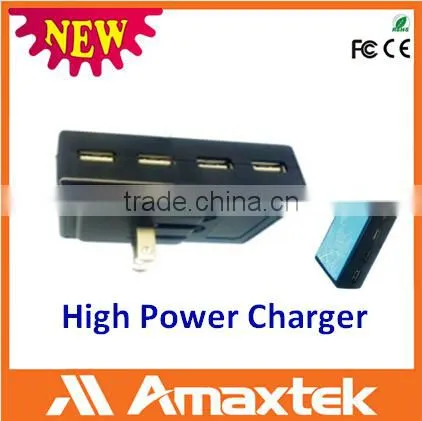 Portable Mini 5 Port USB Socket Wall Charger Power adapter for mobile phone