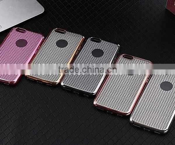 Electroplating Soft TPU Slim Case Back Cover For Apple IPhone 6S / IPhone 6S Plus photo-2