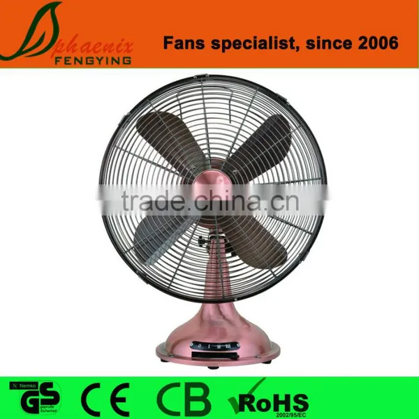 Air Cooling 6/9/10/12/16 Inch Electric Plastic and Metal Decorative Table Fan photo-2