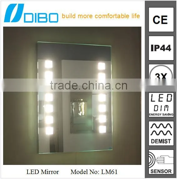 Touch Screen Illuminated Backlit Led Bathroom Mirror photo-2