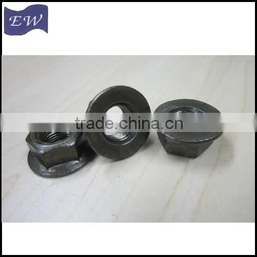 1/2"-20 Hex Flange Nuts, Serrated Nuts UNF on Stock photo-4