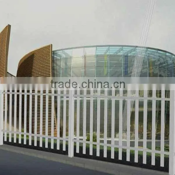 Extrusion White Picket Fence Aluminium Profile for Garden