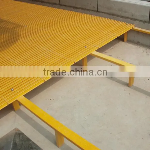FRP Grating, Pultruded Fiberglass Grating for Transformer Substation, High Strength and Durable photo-2