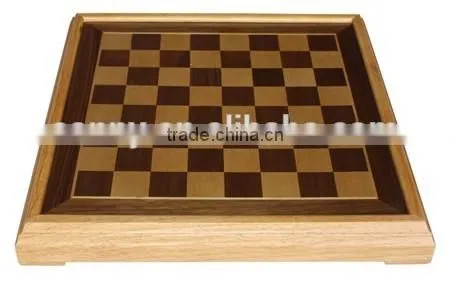 High Level Chessman Storage Chess Table Set Wooden photo-6