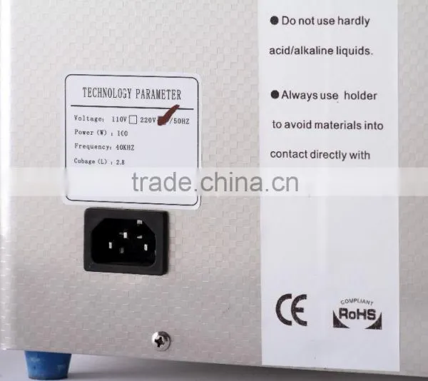 Adopts Digital Ultrasonic Cleaner With Basket photo-3