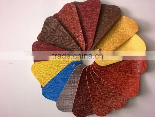 Quilted Faux Leather Fabric for Shoes and Ball Material