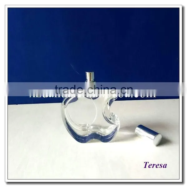 Apple Shaped Perfume Glass Bottle photo-4