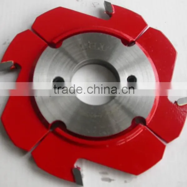 TCH001.03 TCT Carbide Tipped Adjustable Grooving Cutter Head For Wood Cutting