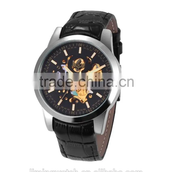 2016 Customized Logo Watch Skeleton,custom Customized Logo Watch,business Automatic Watch photo-5
