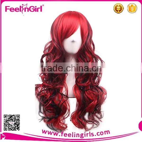 Factory Price Top Fashion Stock Women Curly Wig photo-3