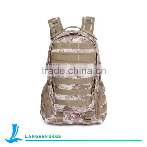 2015 New Camouflage Military Tactical Backpack Camping Hiking Backpack