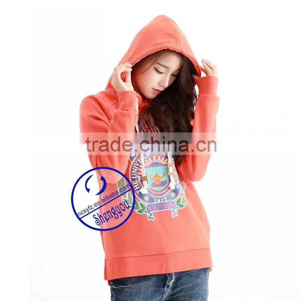 Wholesale Combed Cotton Hoodies&sweatshirts Custom Print Womens Sweatshirt photo-4