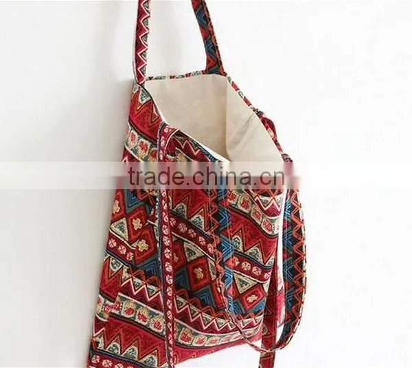 Tribal Canvas Backpack,Canvas Boho Bag, Aztec Totes, Tribal Totes photo-4